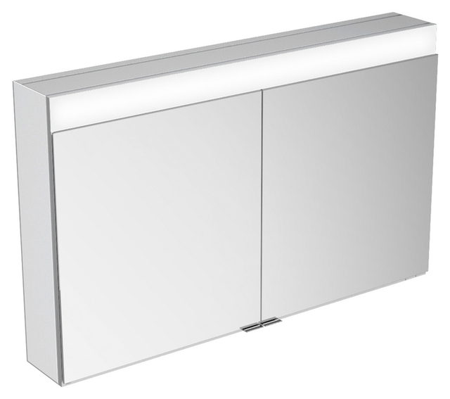 KEUCO (Edition 400) СН 24!!! Зеркальный шкаф с подсветкой для монтажа на стене 1060 x 650 x 167 мм, 2 поворотные дверцы