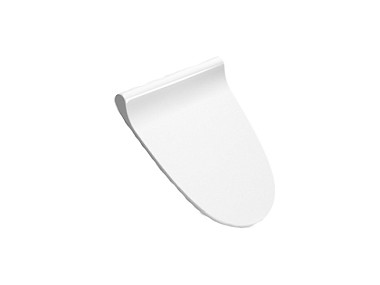 Крышка для писсуара  GSI MSORS09 с плавным спуском Soft-close, цвет Белый матовый