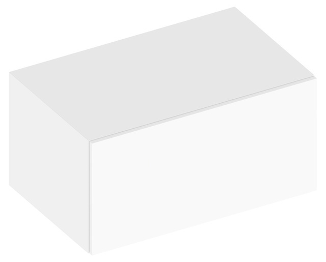 Боковая тумба Keuco Edition 90 39026 600000 800 x400x485 мм 1 ящик корпус и фасад шпон тёмно-серый дуб
