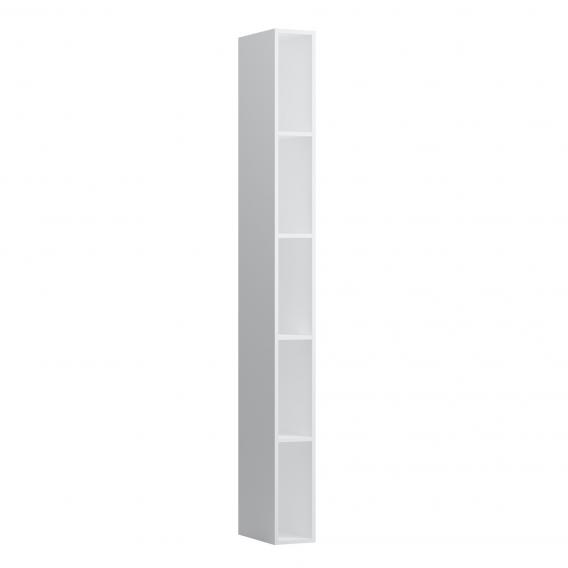 Высокий узкий открытый шкаф-пенал  Laufen  Space   4.1090.5.160.100.1 15x170x29,5 см,  белый  матовый,  4 полки