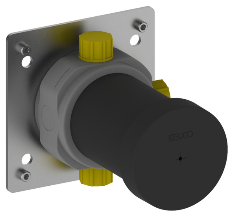 Встраиваемая функциональная часть для переключателя на 3 потребителя Keuco IXMO 59548 000170 с выводом для шланга
