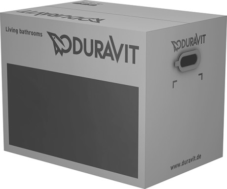 Подвесной унитаз Duravit D-Code 45350900A1 54 см с сиденьем (комплект)