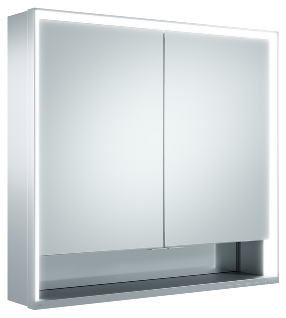 Зеркальный шкаф Keuco Royal Lumos 14302171301 алюминий серебристый