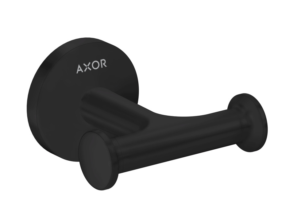 Двойной крючок AXOR Universal Circular 42812670 Матовый чёрный